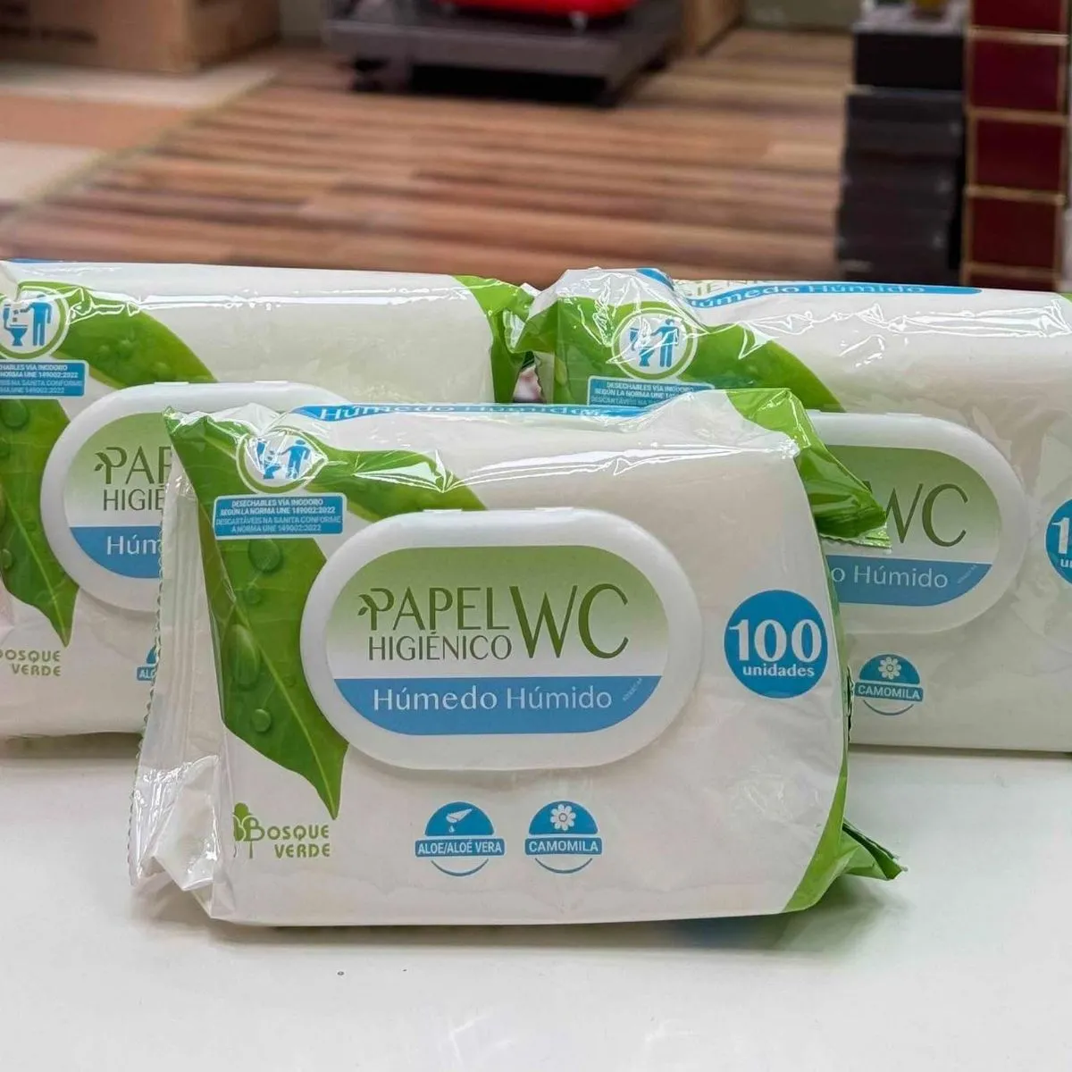 Chusteczki Nawilżane do WC Papelco 100 szt