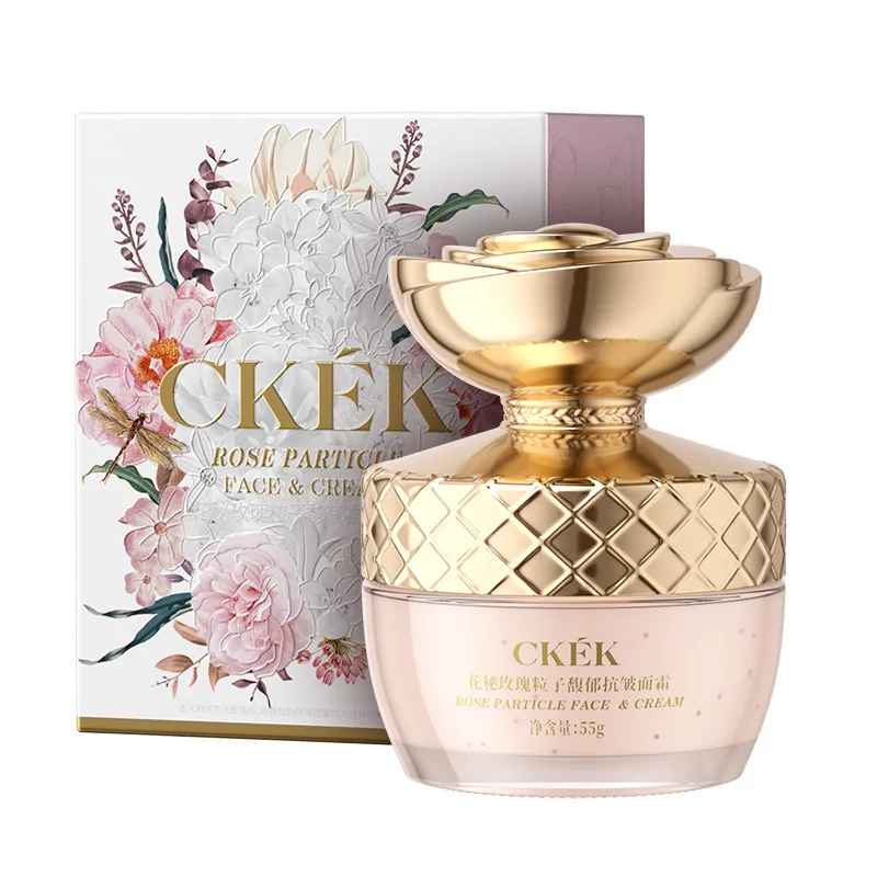 Krem do twarzy i policzków CKÉK ROSE PARTICLE FACE CREAM 55g