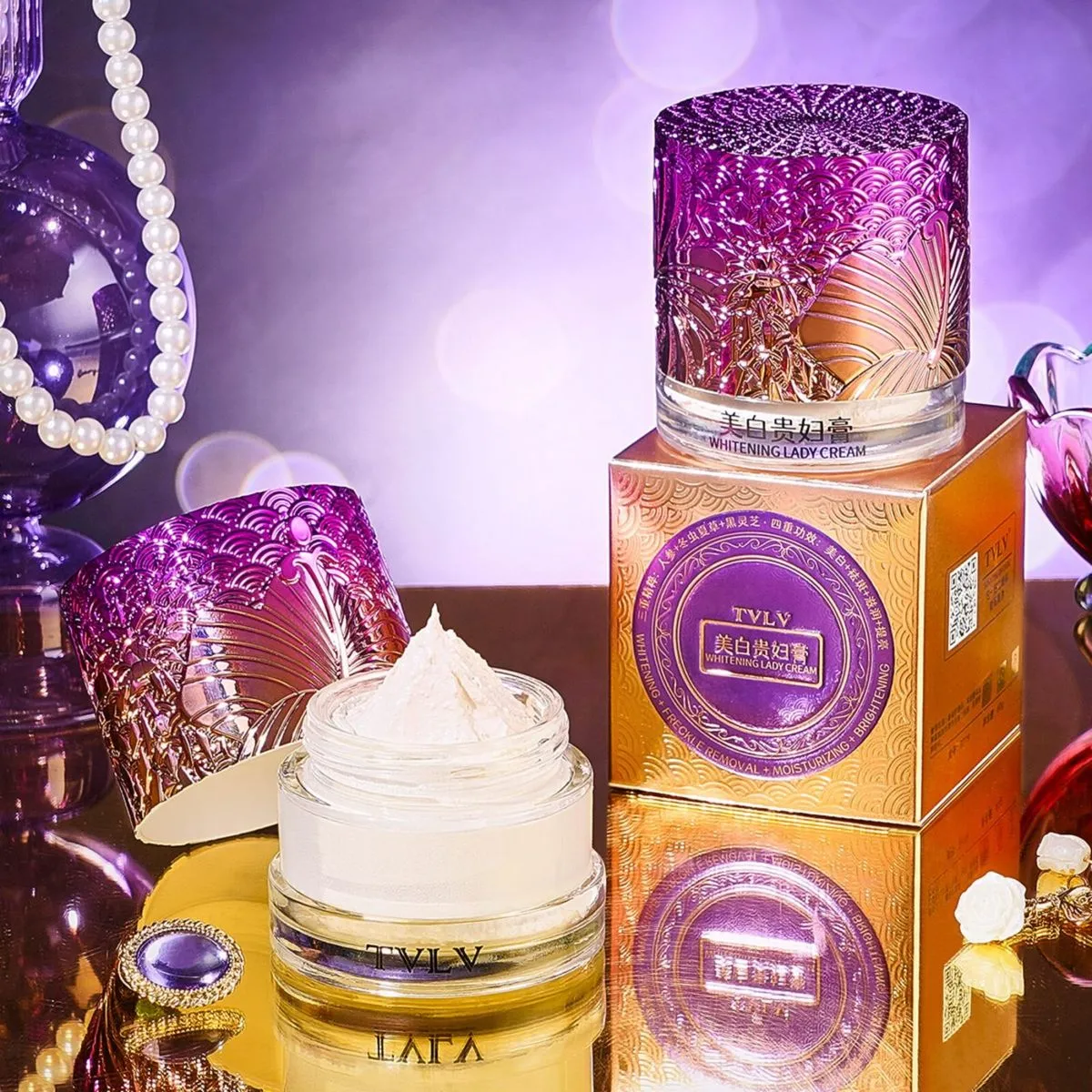 TVLV Whitening Lady Cream Krem do twarzy rozjaśniający