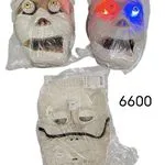 Maska świecąca Halloween z LED 6600