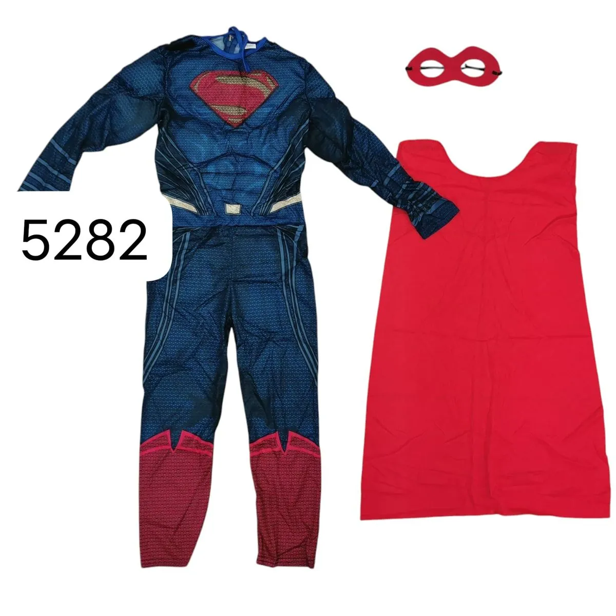 Strój Superman z peleryną i maską Rozmiar SML