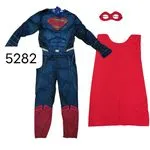 Strój Superman z peleryną i maską Rozmiar SML