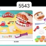 Ciastolina Zestaw Dentysty PlayKids 30x26x8cm