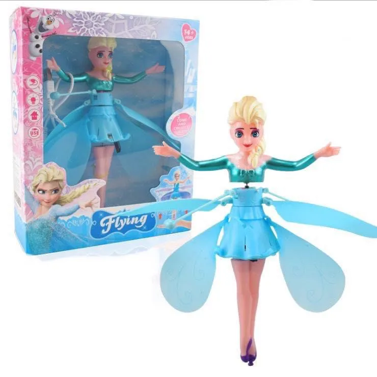 Lalka latająca Elsa Frozen na baterie
