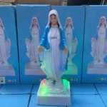 Figurka Matka Boska z Podświetleniem LED