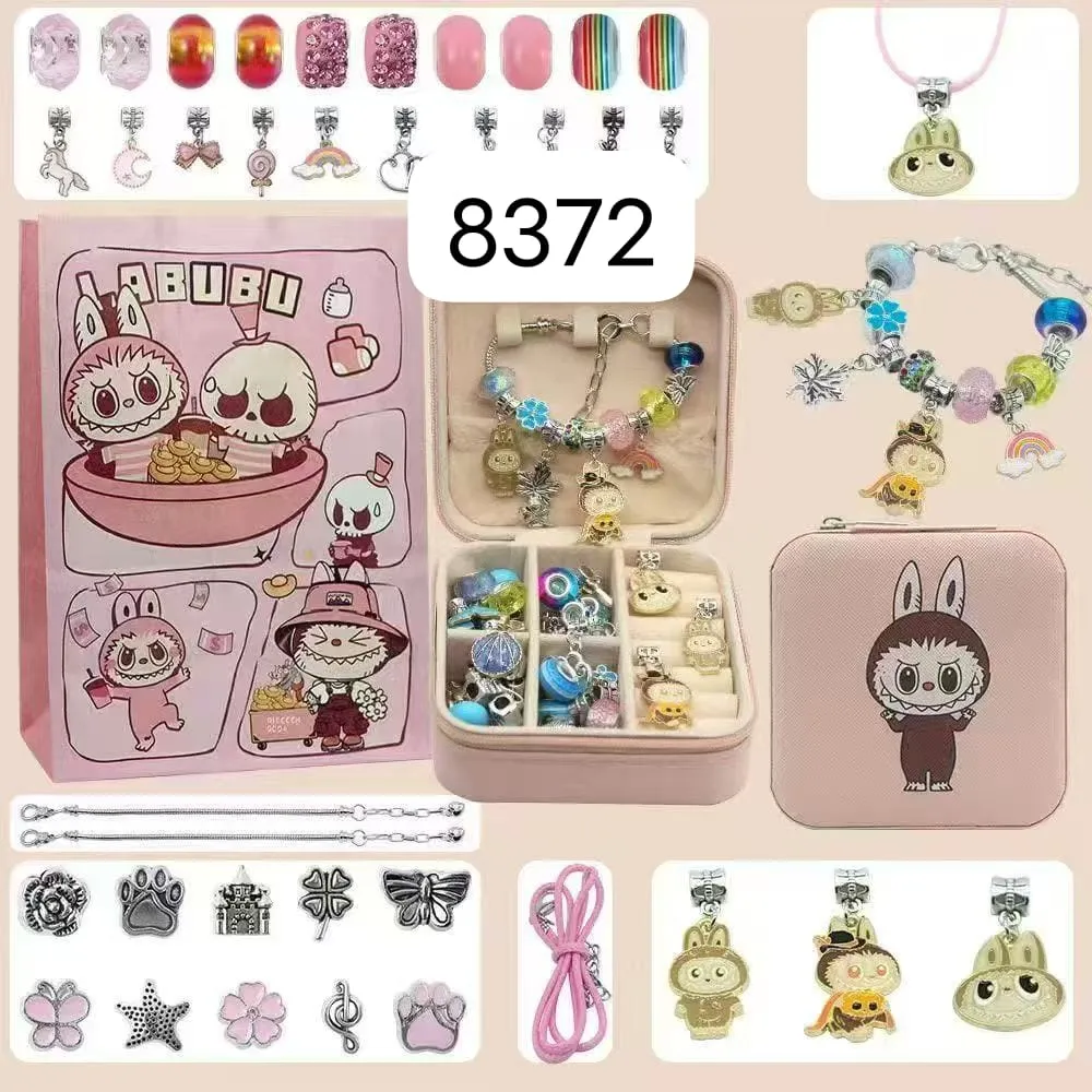 Zestaw biżuterii Labubu 36PCS do składania