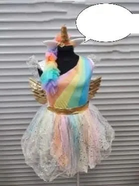 Strój Princess SML z motywem jednorożca