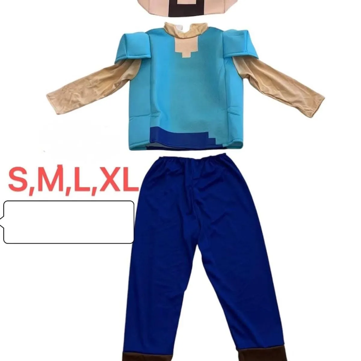 Strój Minecraft Steve SML XL