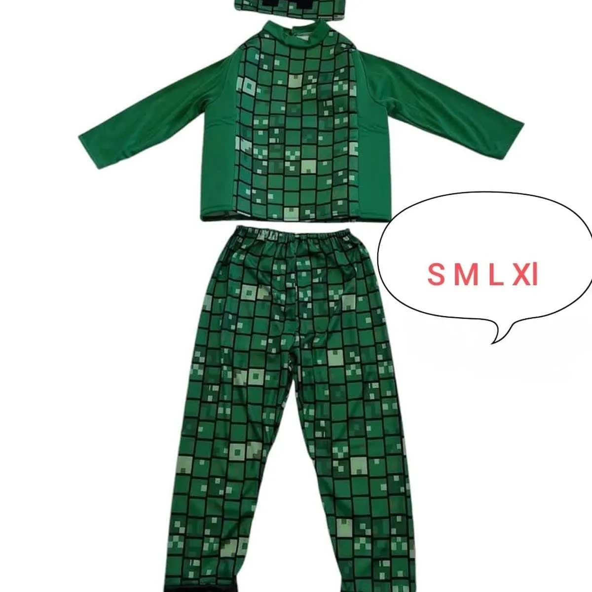 Strój Minecraft Creeper S M L XL