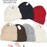 Czapki damskie dzianinowe beanie 6 kolorów