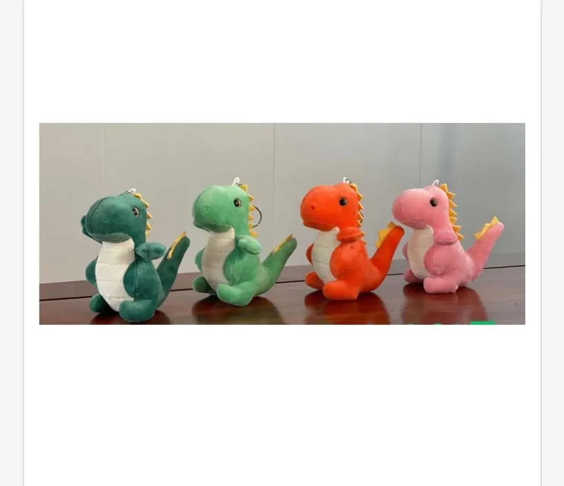 Brelok Maskotka Dinozaur Pluszowy 4 Kolory