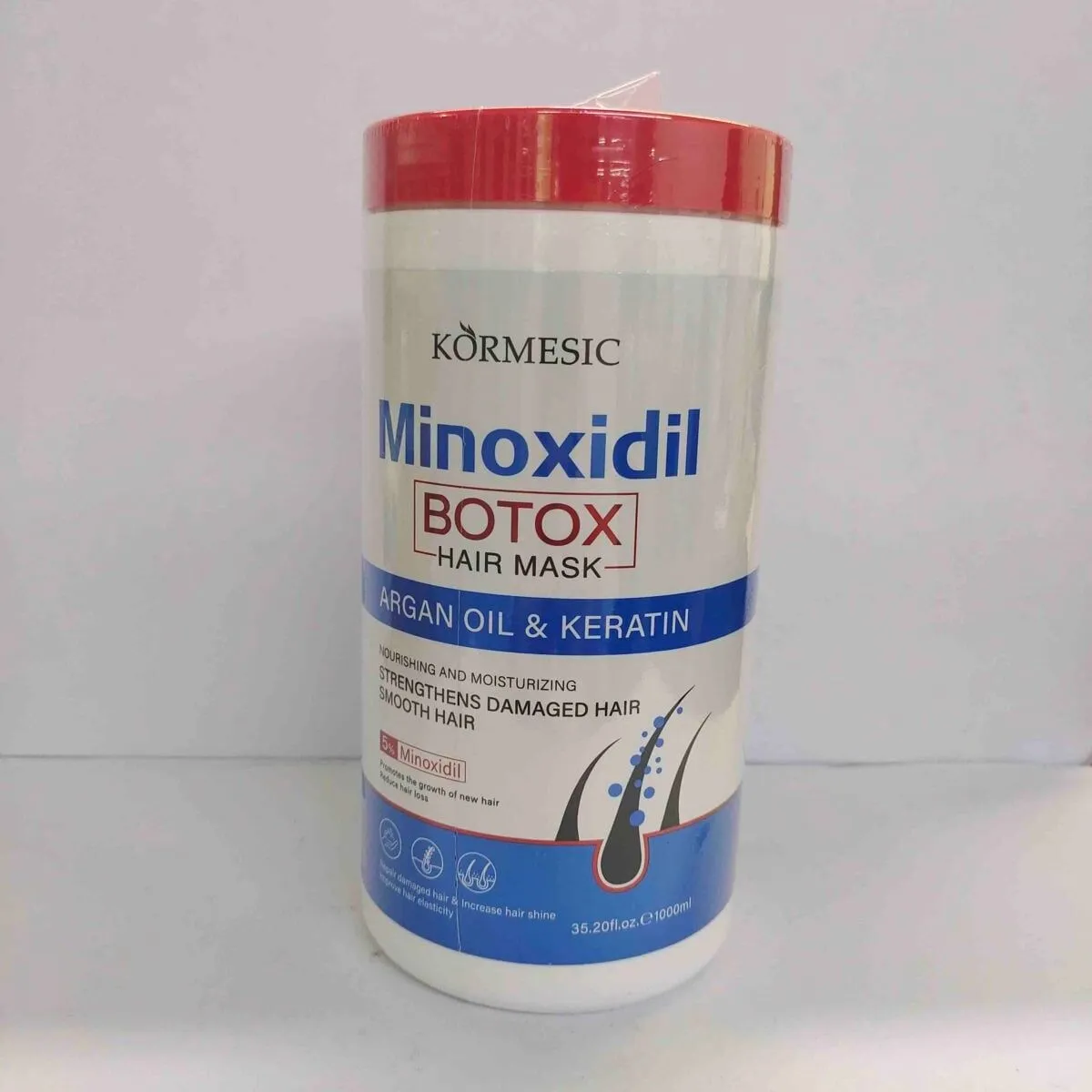 Minoxidil Botox Hair Mask Argan Oil & Keratin 500ml