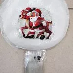 Zestaw balonów Santa Claus z reniferem 50 szt