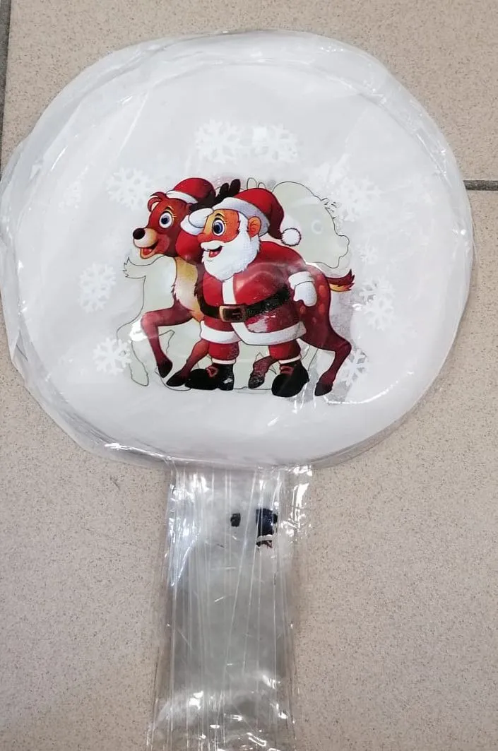 Zestaw balonów Santa Claus z reniferem 50 szt