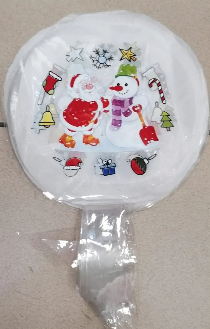 Zestaw 50 balonów Santa Claus świąteczne