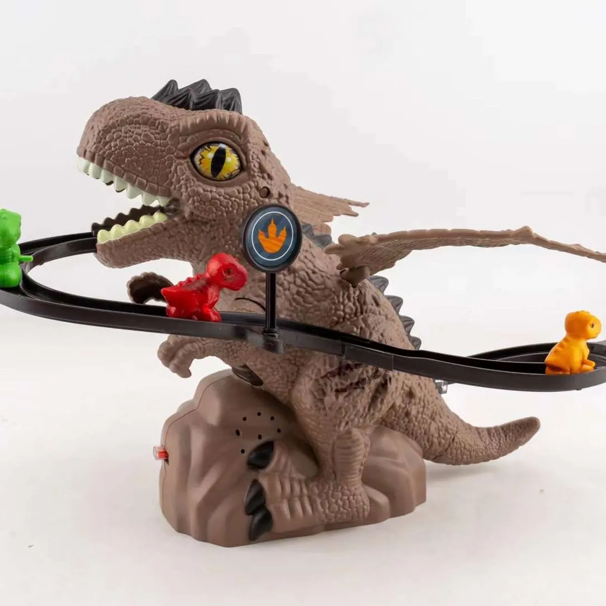 Zabawka Parking Auto z Dinozaurem T-Rex