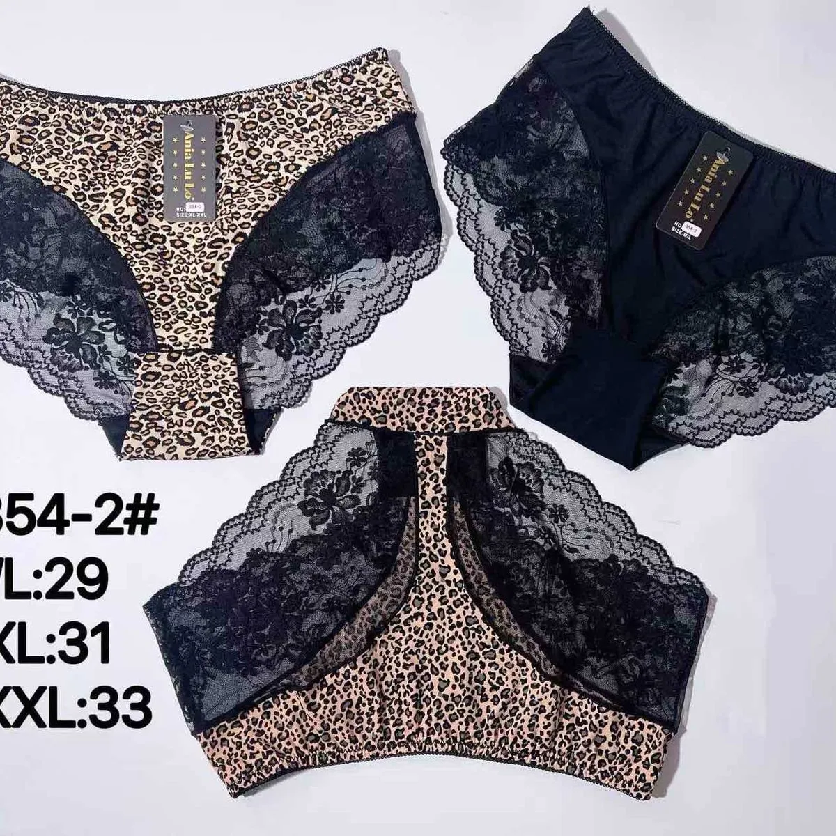 Majtki damskie koronkowe M/L-3XL No.354-2