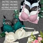 Biustonosz damski koronkowy różne kolory rozmiary 34/75C-44/100C