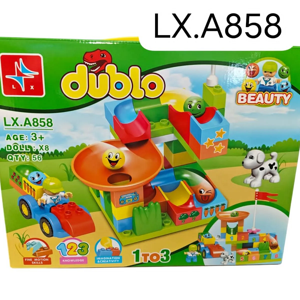 Klocki Duplo LX.A858 Beauty 1-3 lat
