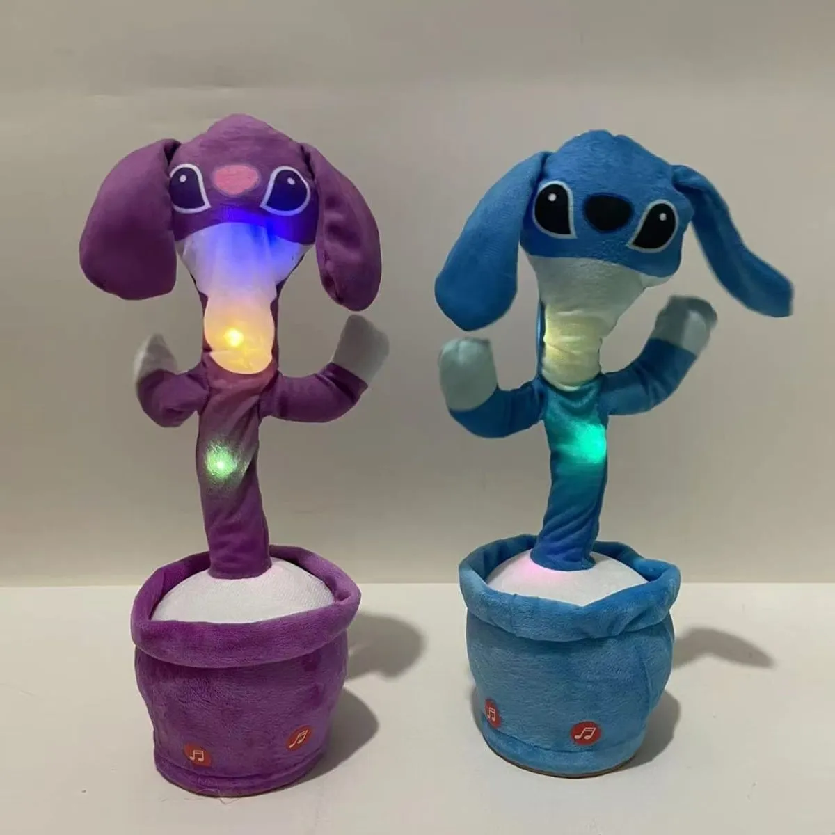 Stitch Muzyka - tańcząca figurka z podświetleniem LED