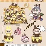 Zabawki Labubu Press - figurki wciskane 12 szt