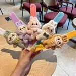 Zabawkowy Labubu - mini figurki króliki na klipsie