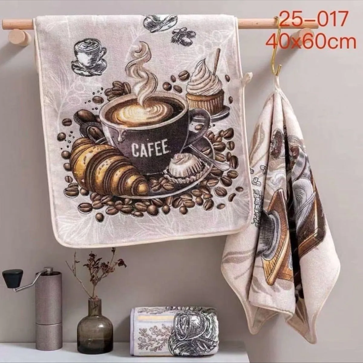 Ścierki z mikrofibry COFFE 40x60cm