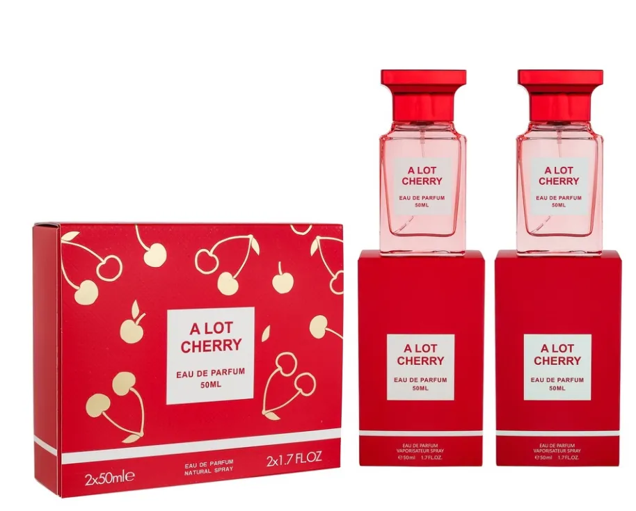 Zestaw Perfum A Lot Cherry 2x50ml Eau de Parfum
