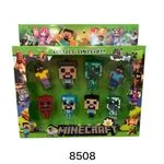 Figurki Minecraft Collect Them All 8PCS 8508
