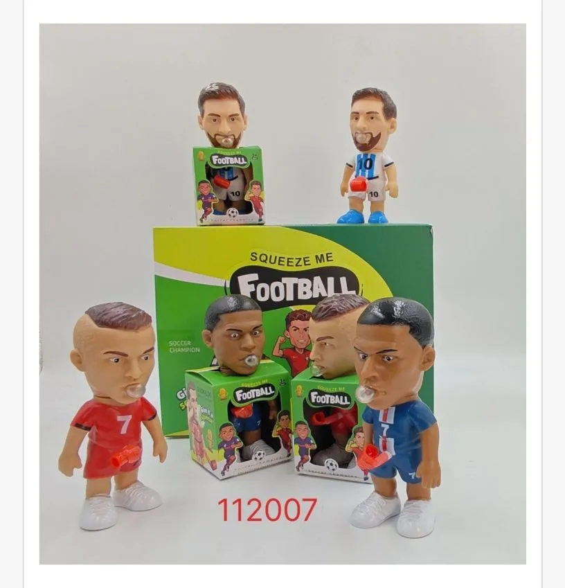 Zabawki Squeeze Me Football - Gniotki z piłkarzami