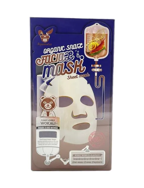 Maska w płachcie Organic Snail 10 szt