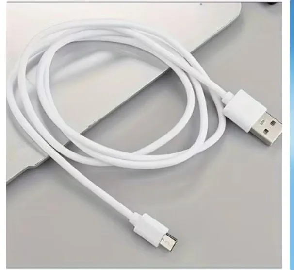 Kabel USB Micro USB biały