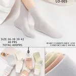 Skarpetki damskie SO&Li LO-005 szary 36-42, 40 szt
