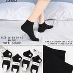 Skarpetki damskie czarne SO&LI LO-002 rozmiar