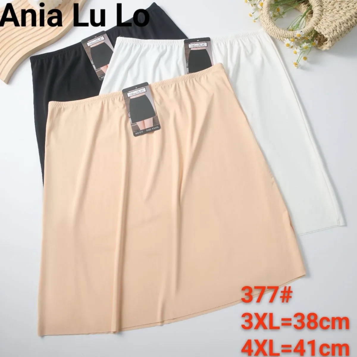 Półhalka damska Ania LuLuo 3XL-38cm, 4XL-41cm