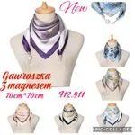 Chusta Damska Gavroroška z Magnesem 70cm x 70cm