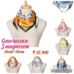 Chusta Damska Gawroszka z Magnesem 70cm x 70cm