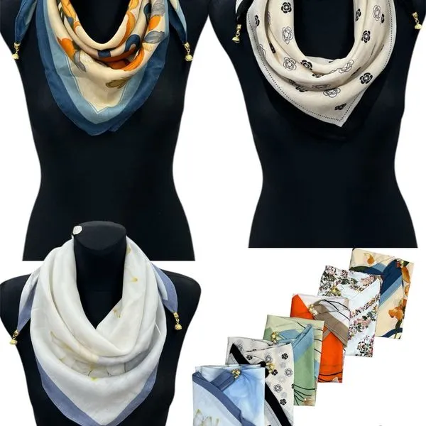 Chusta Damska z Magnesem i Frędzlami