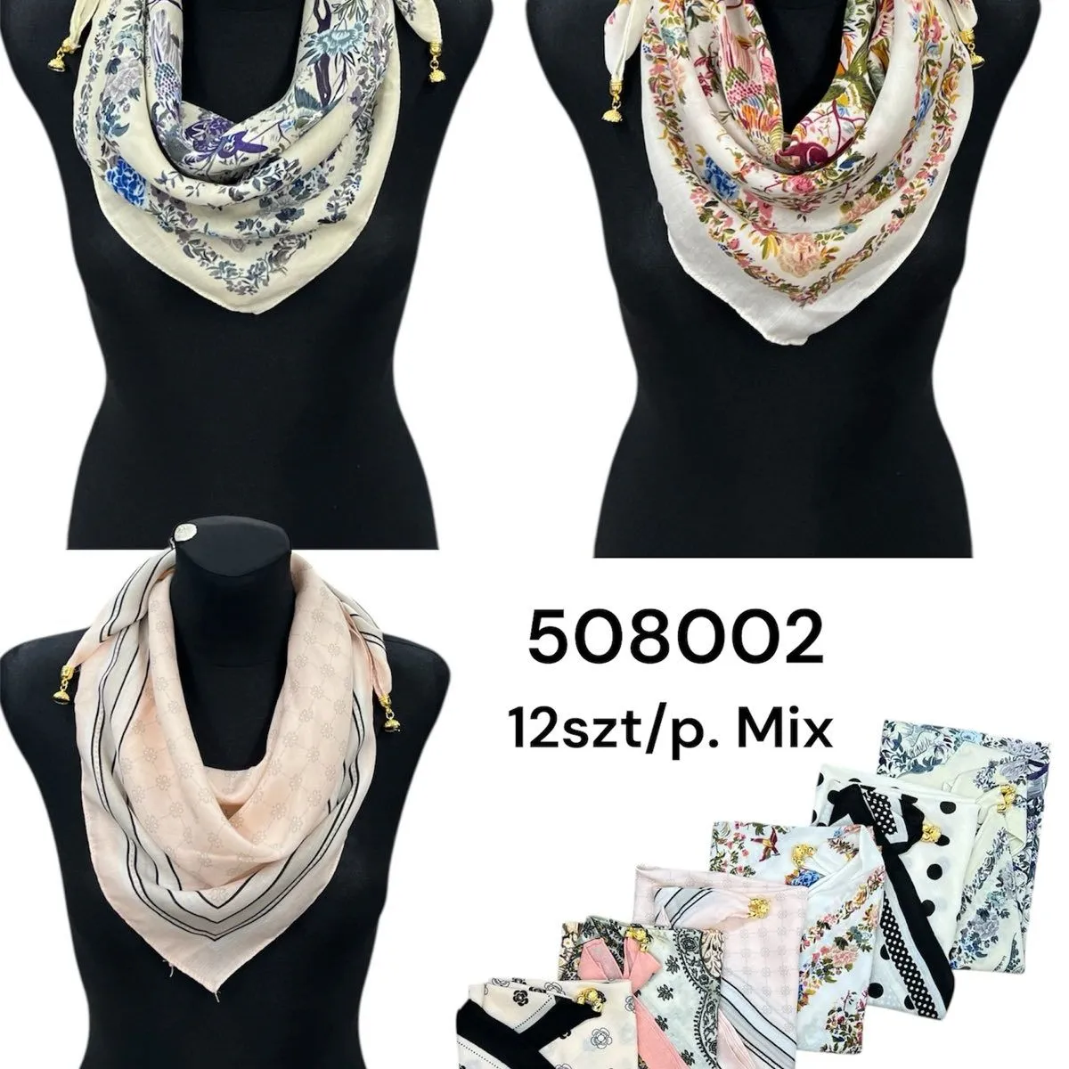 Chusta Damska z Magnesem 508002 Mix