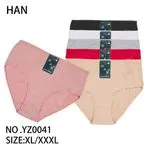 Majtki damskie HANN XL/XXL, 5 szt. czarny/biały/szary/czerwony/beżowy