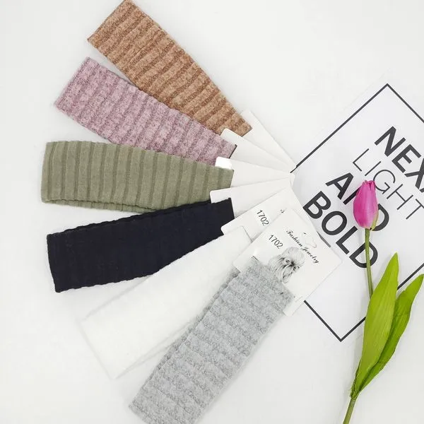 Opaska Damska Warkoczowa 6 Kolorów