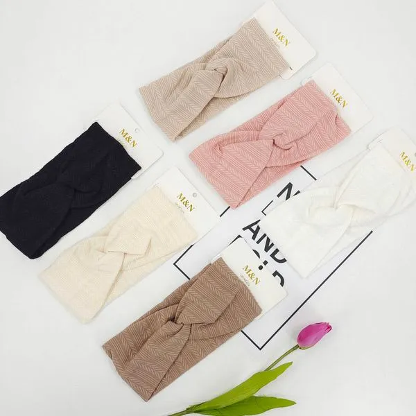 Opaska Damska Woven Twist 6 kolorów