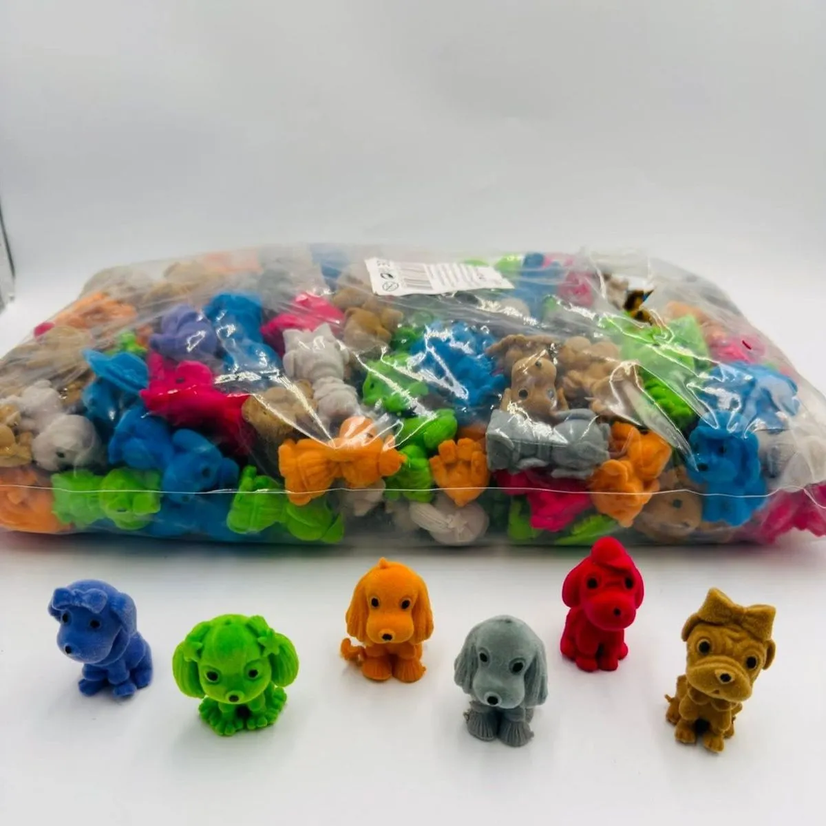 Gniotki Squeeze Toys Mini Psy Wielokolorowe