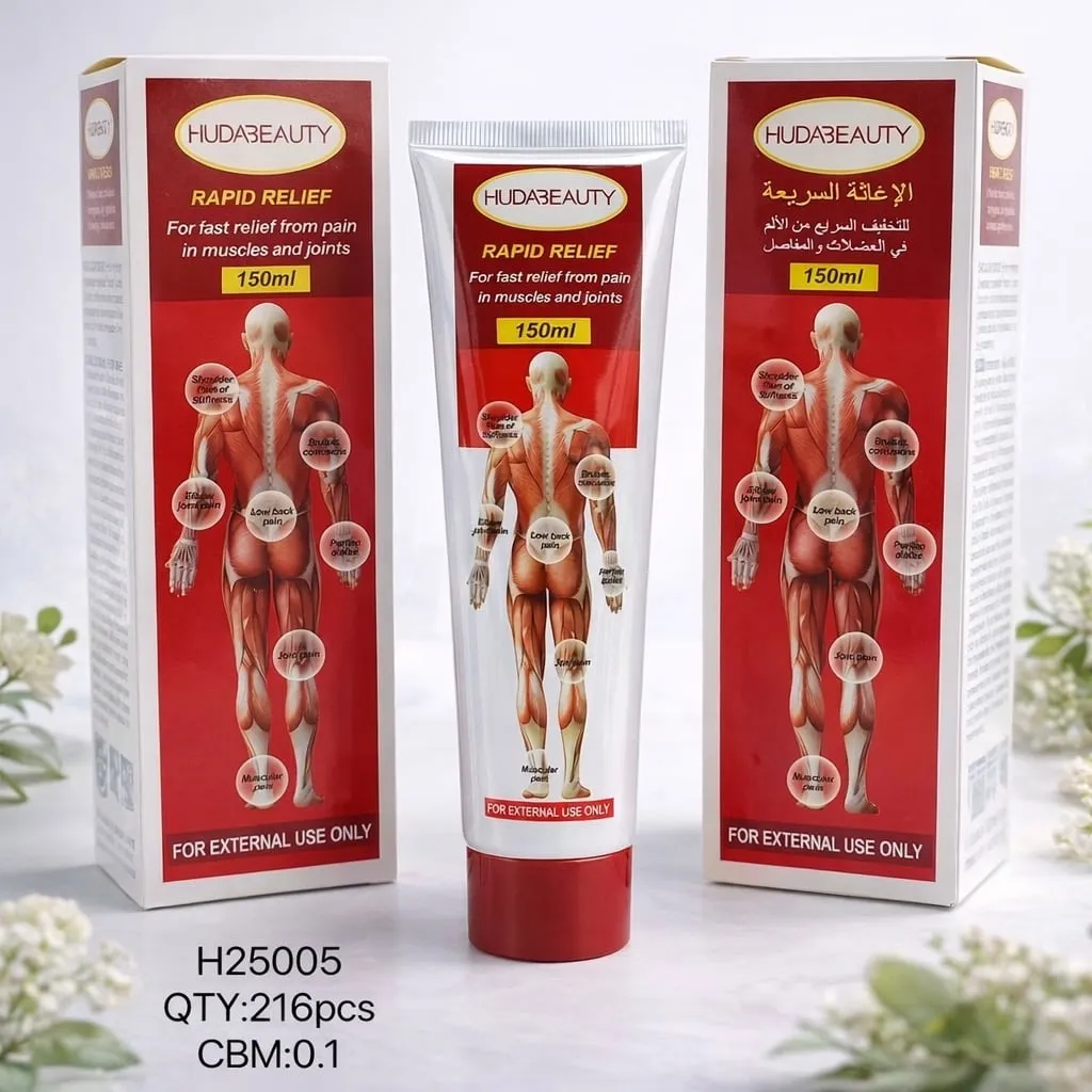 Maść przeciwbólowa HudaBeauty Rapid Relief 150ml