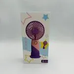 Ręczny wentylator mini fioletowy 3 prędkości