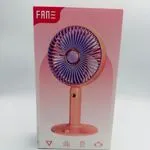 Ręczny wentylator FANĘ fioletowo-różowy