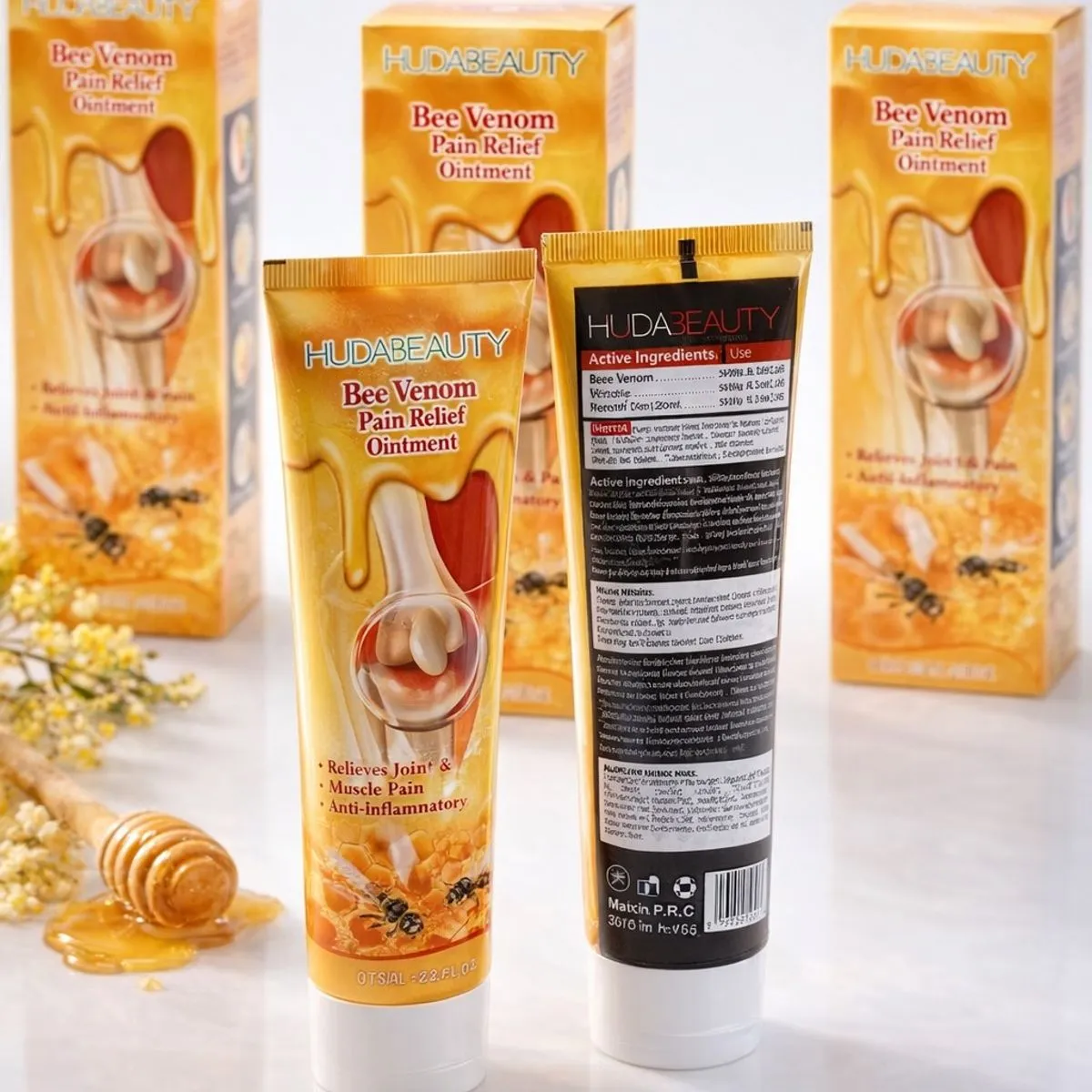 Maść przeciwbólowa Huda Beauty na stawy i kości