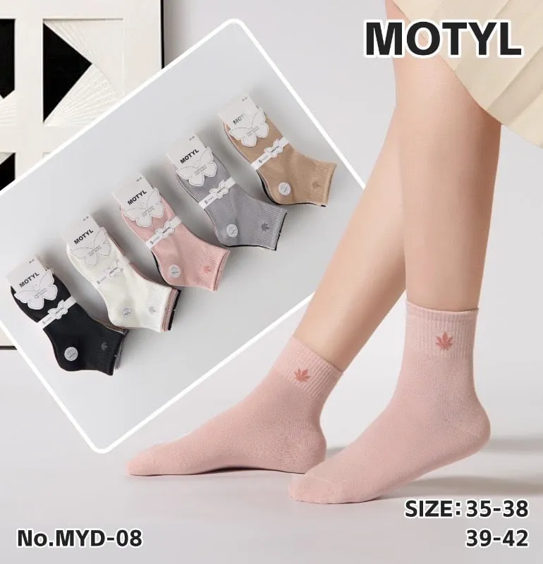 Skarpetki damskie Motmotyl 5 par rozmiary 35-38 i