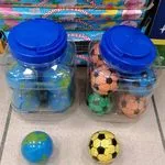 Piłka Mini Gniotek Antystresowy Mix Wzorów Globus Futbol 10 szt.