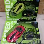 Samochód Sterowany RC Speed Racing Zielony/Czerwony z Kierownicą